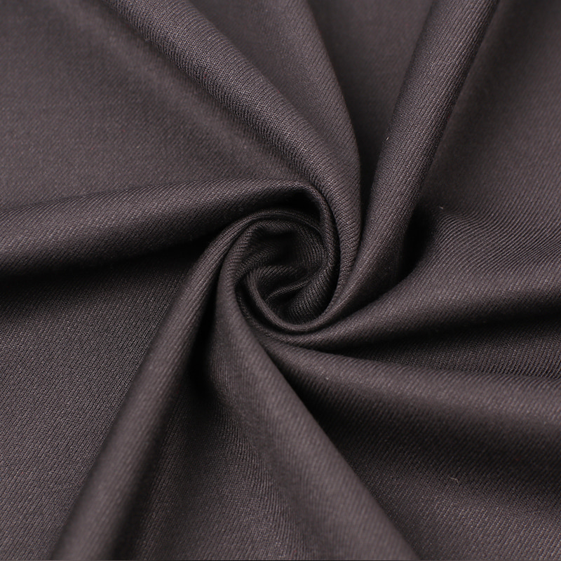 FX50388 VISCOSE DE POLOTER MATURAS RESPONDIDADOS RUBLIKES com tecido de sarja de trechos para calças e blazers