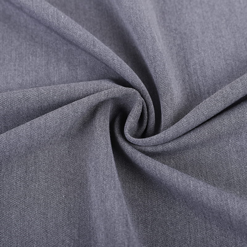 FX54444 Alta rapidez resistente a rugas anti -pilling viscose spandex swill tecido para calça